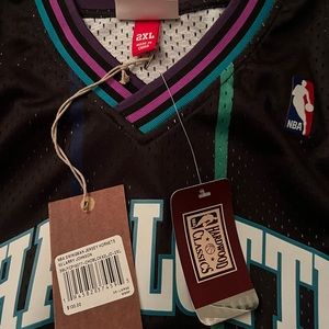 Brand New Mitchell an Ness Authentic Jersey Larry Johnson!
